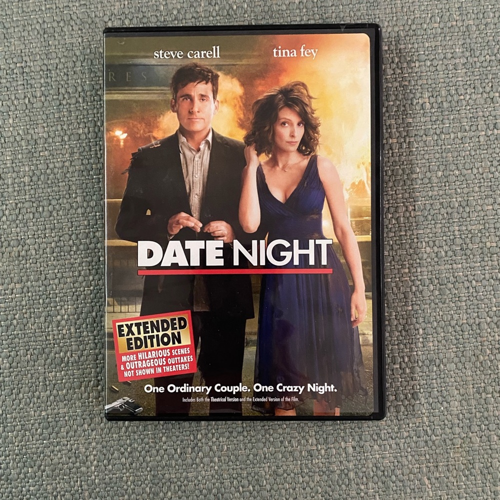 EUC DVD of Date Night with Tina Fey & Steve Carell